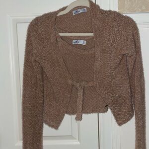 Hollister two piece sweater set